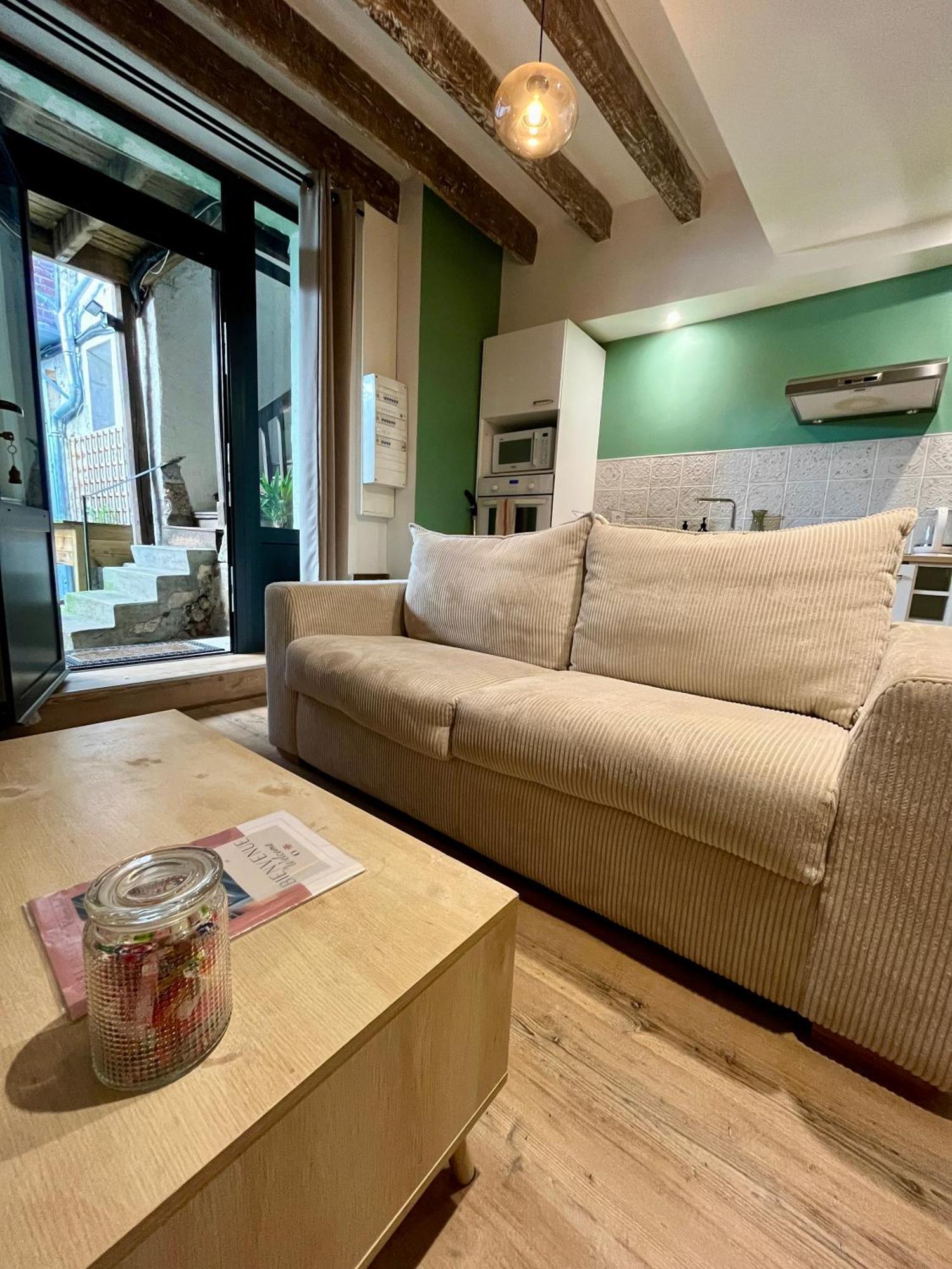 La Cour Chartraine - Cosy Appartement Avec Cour Exterieur A Blois Bagian luar foto